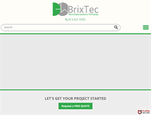 Tablet Screenshot of brixtec.com